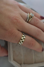 Load image into Gallery viewer, Checkered Ring
