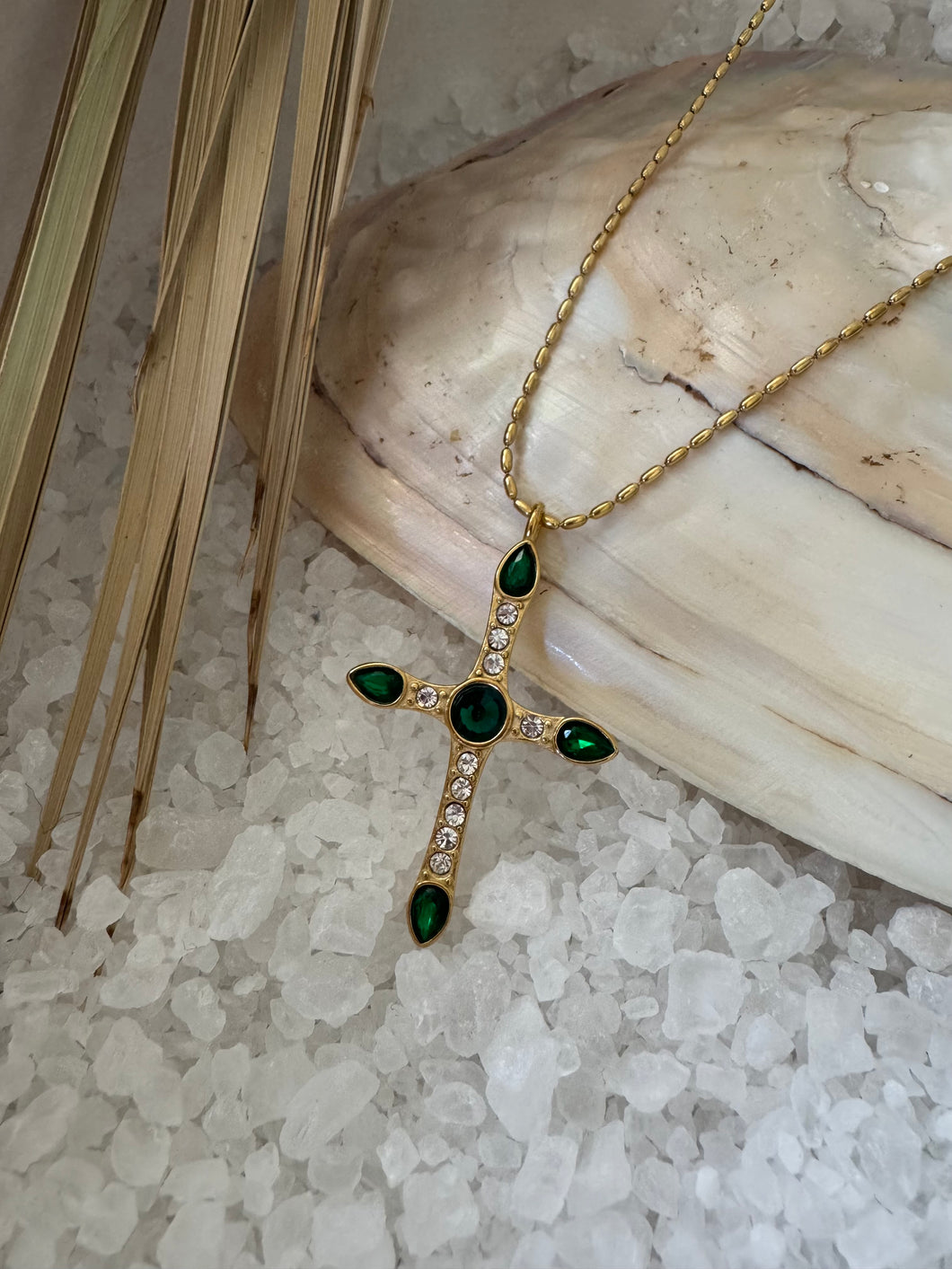 Florence Cross Necklace