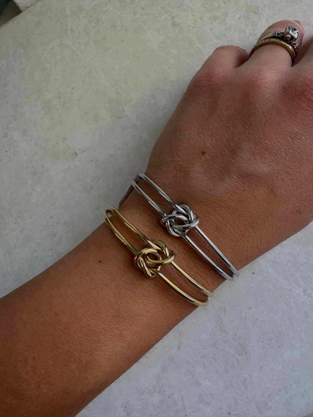 Chloe Knotted Bangle